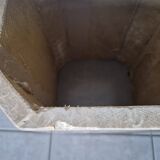 Travertine coffee table