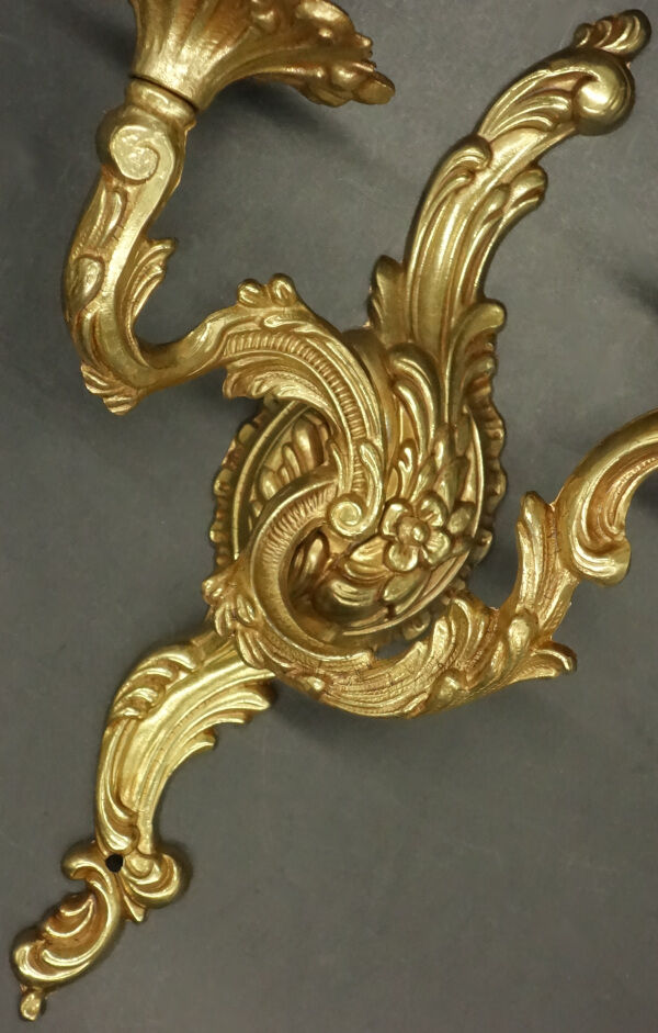 Paire d'appliques style Louis XV