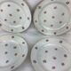 6 dessert plates made in france digoin