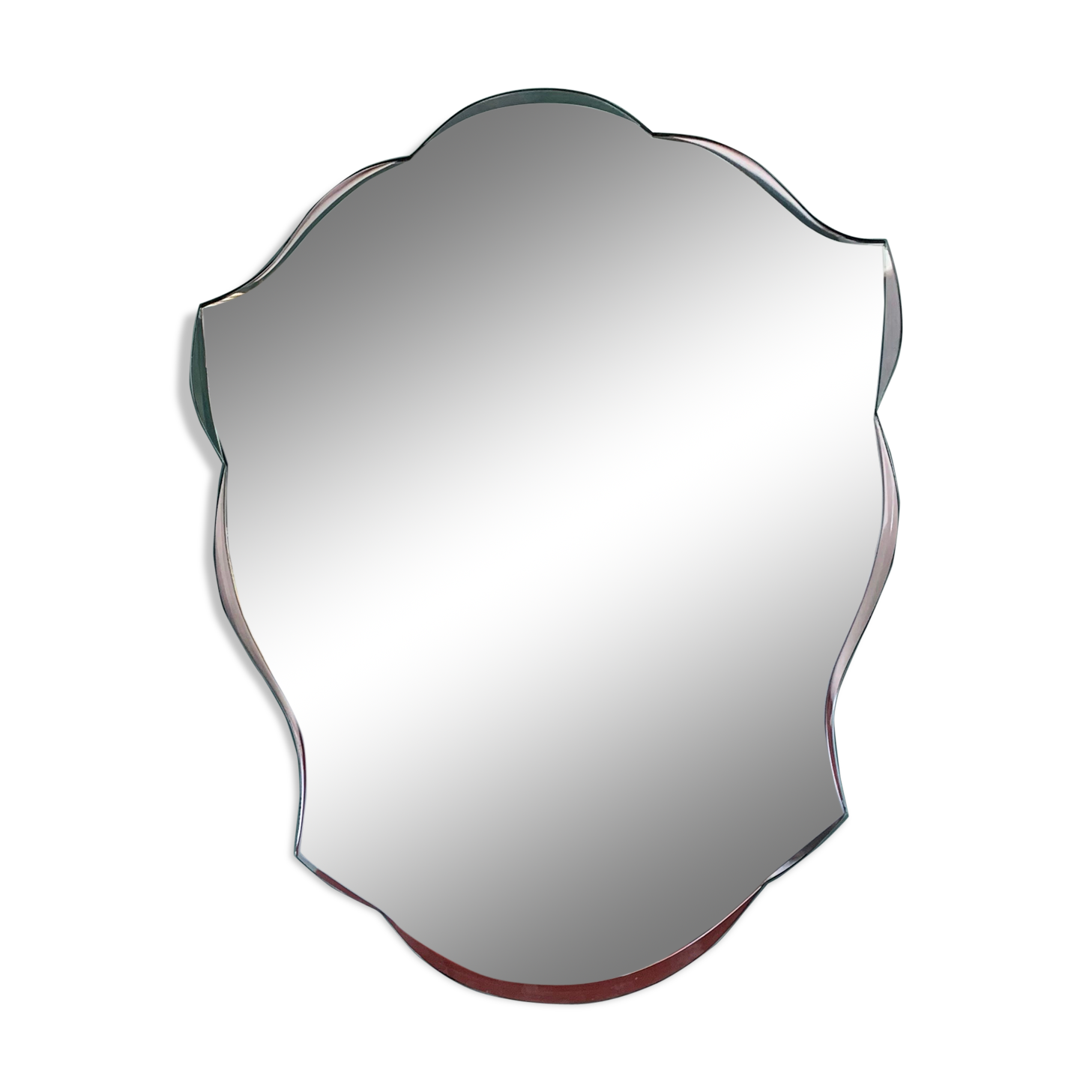 Bevelled mirror 55x65cm