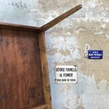 Vintage pine farm table