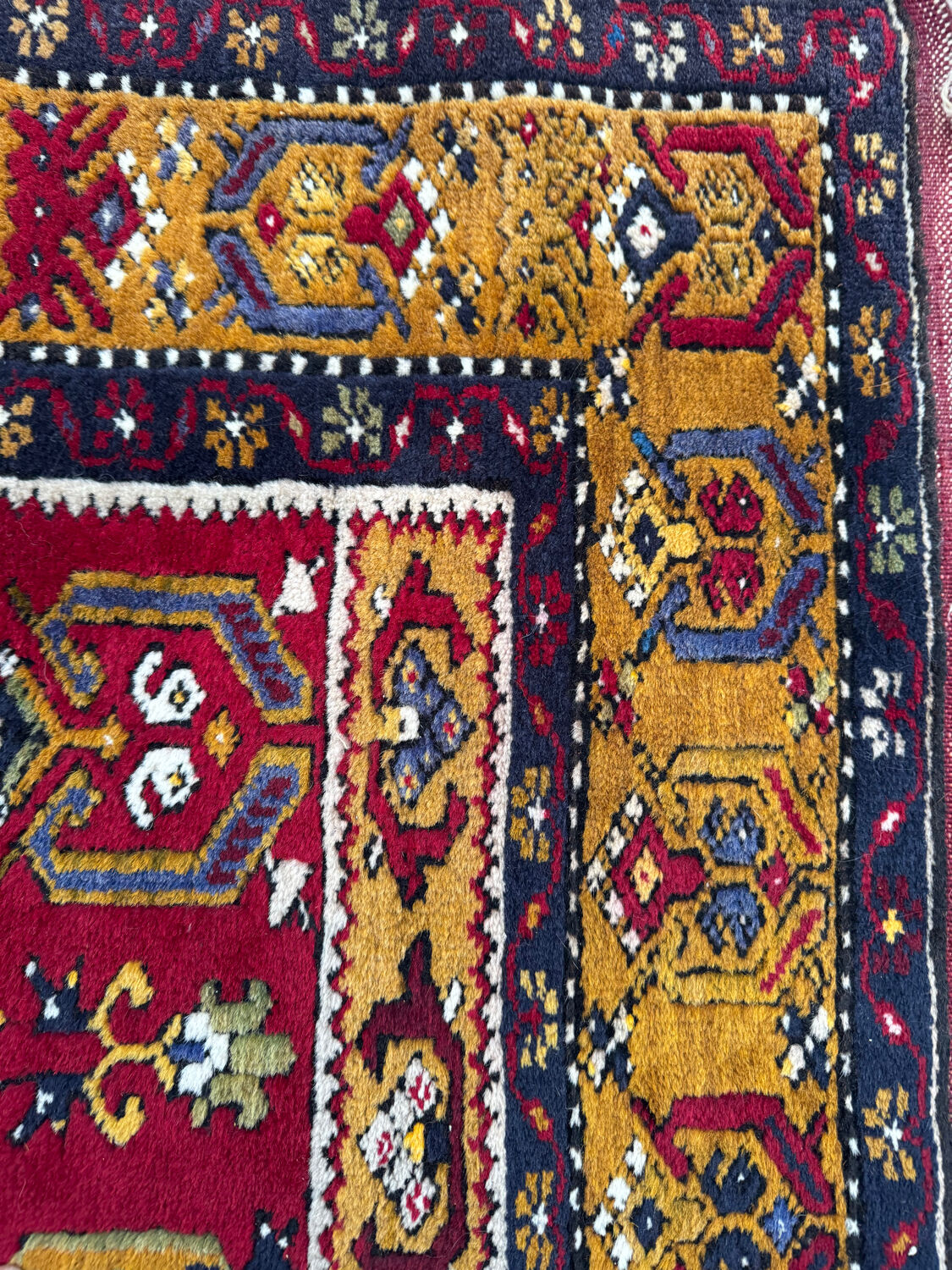Antique Turkish Yahyali Carpet