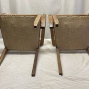 Bridge armchair pair