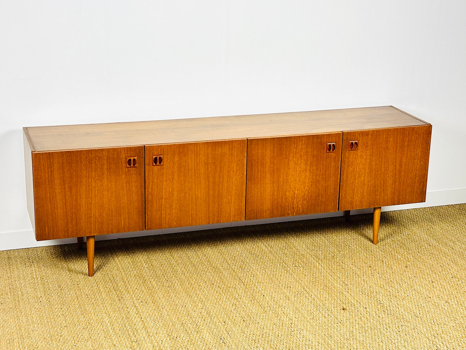 Scandinavian teak sideboard from the 1960s.