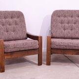Fauteuils vintage du bloc de l'Est, années 1980, Tchécoslovaquie