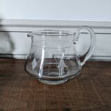 Glass pitcher