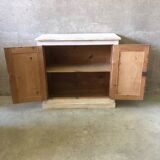 Old vintage Parisian sideboard