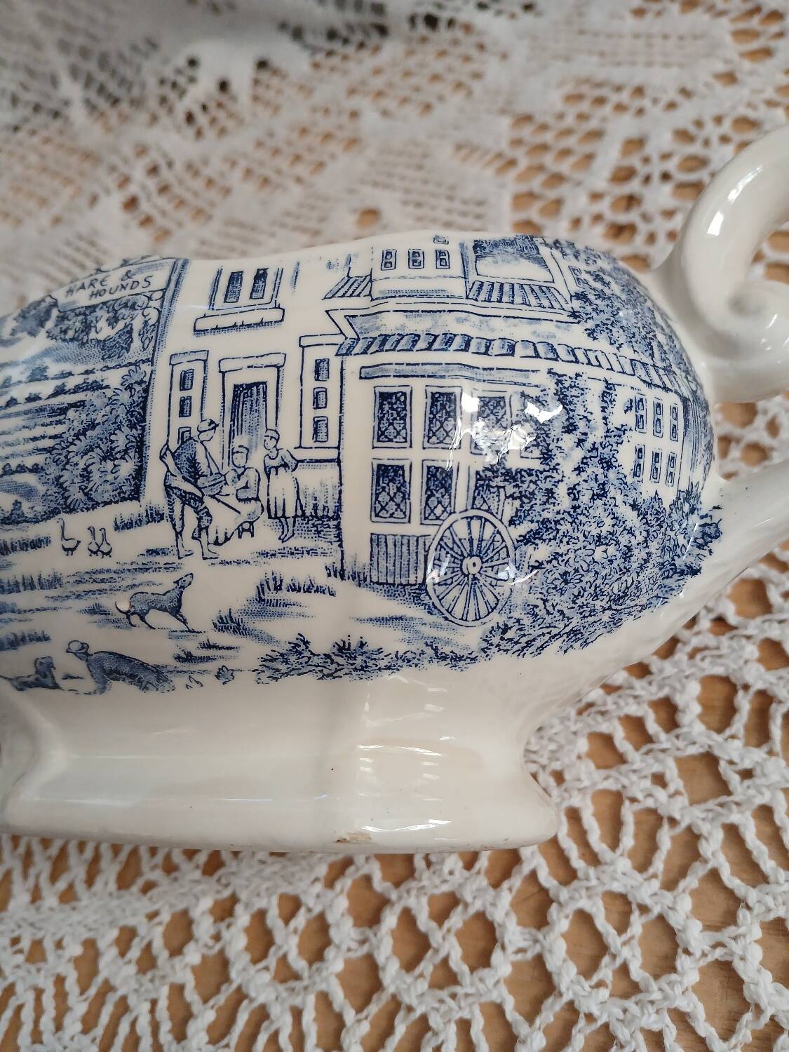 Saucière ancienne anglaise