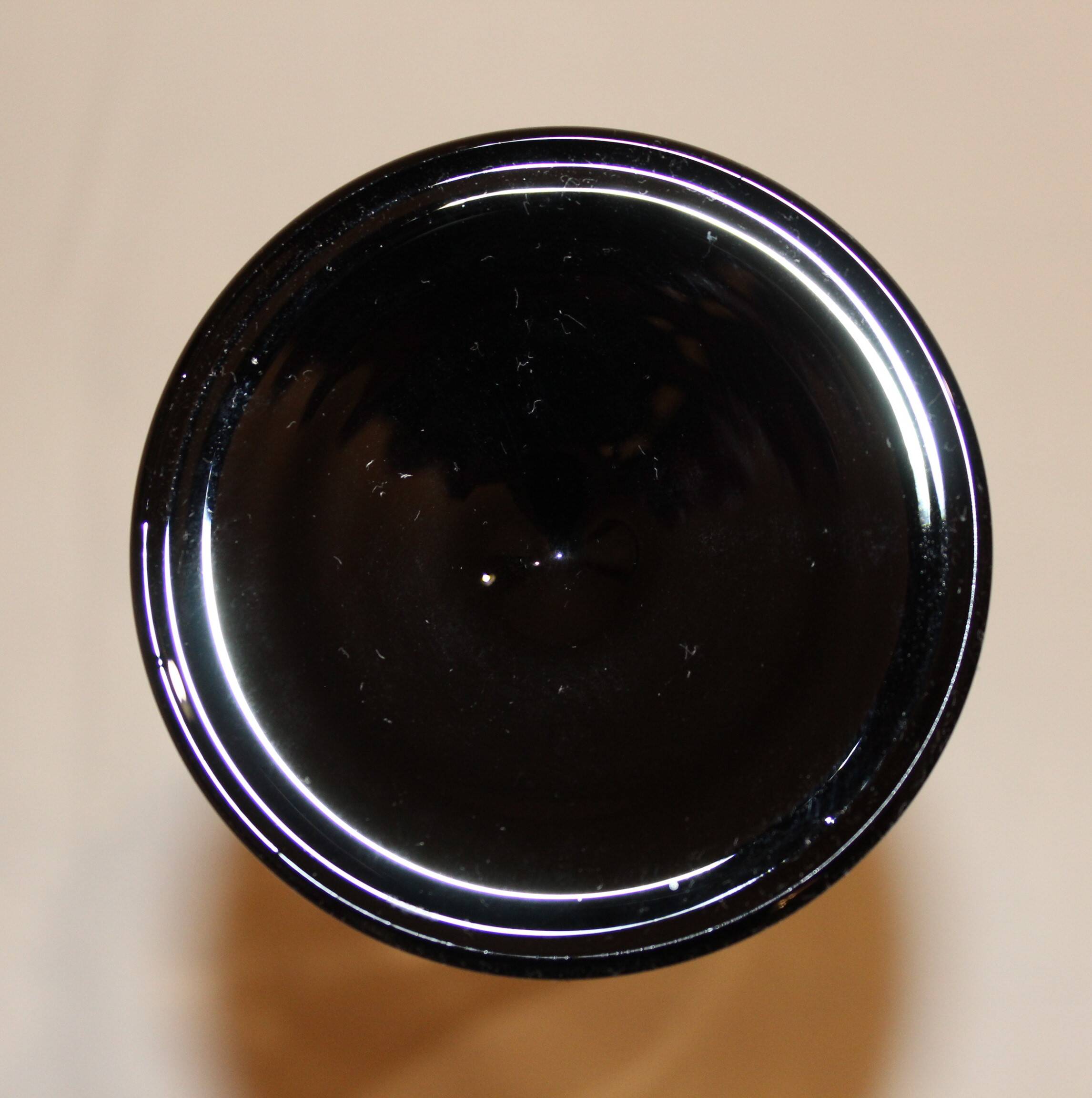 6 Luminarc "Octime" black wine glasses