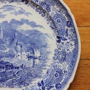 Vintage Villeroy and Boch "Burgenland" earthenware round dish
