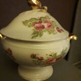 Antique porcelain sweet box from Limoges - William Guérin