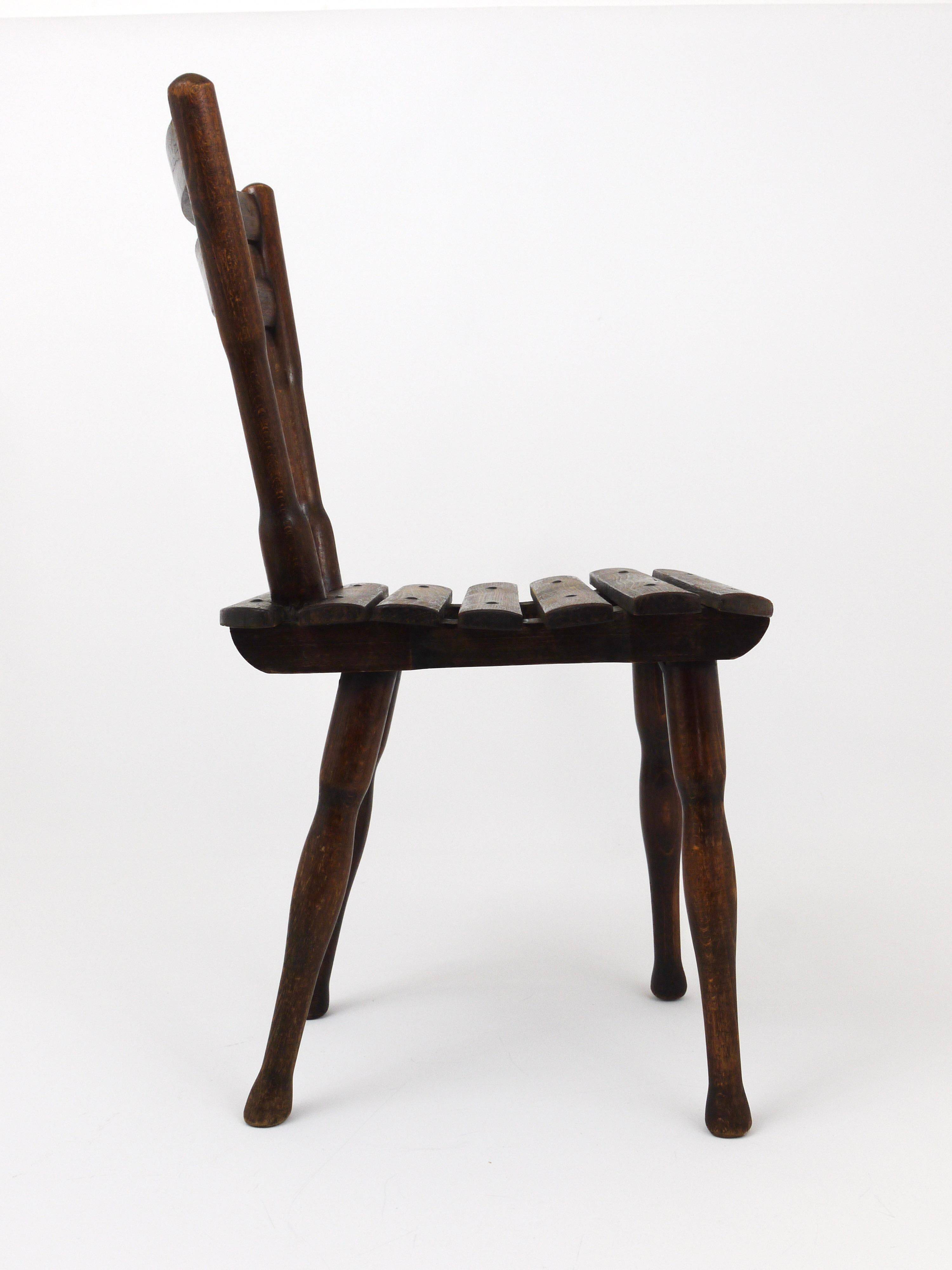Thonet wooden chair for children, Vienna, Austria, 1900s
