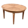 Table de salle à manger ronde extensible signée Jansen Paris 1930