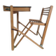 Bureau, pupitre pliant pour enfant, années 60