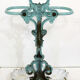 Enamelled cast iron umbrella holder