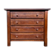 Commode vintage bois structuré