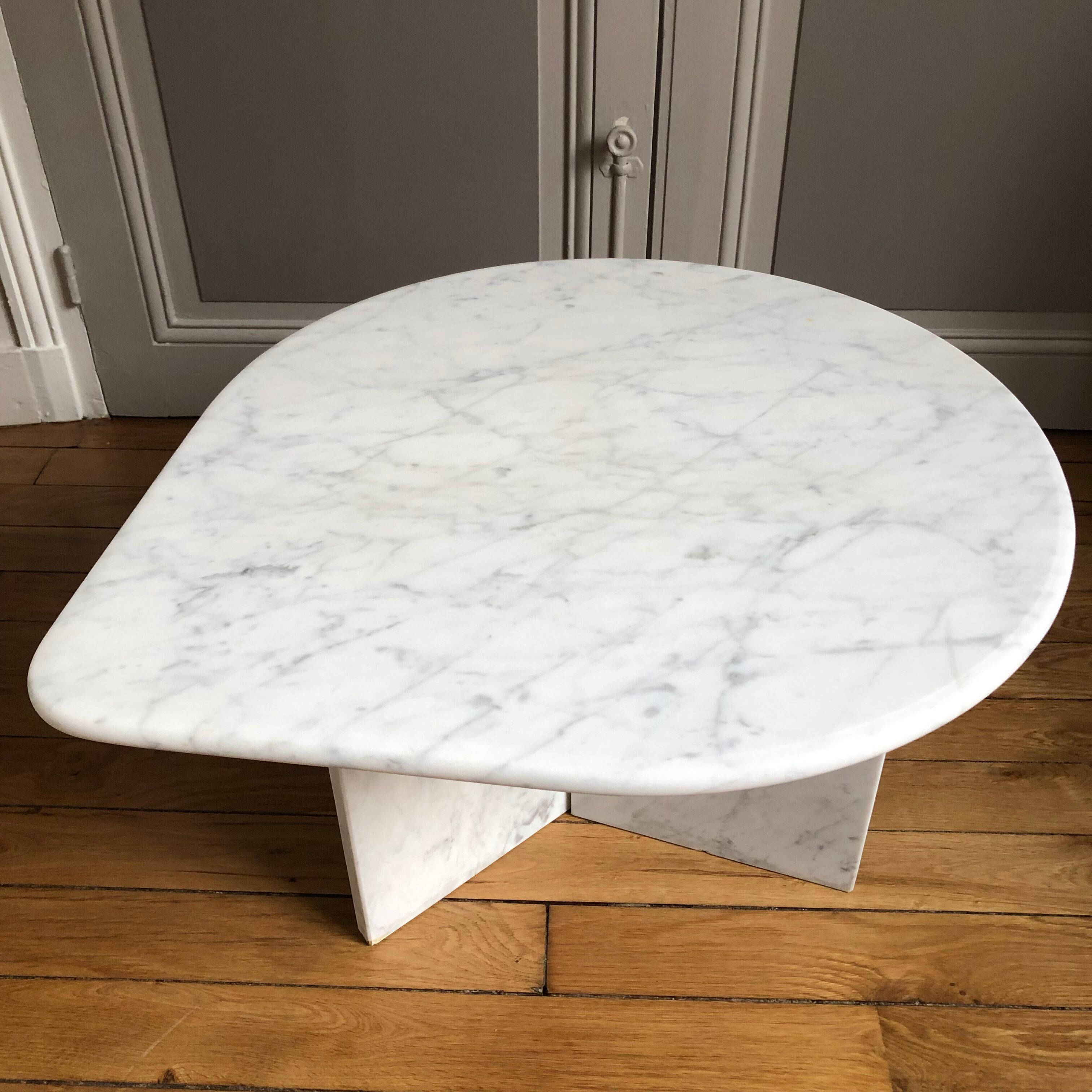 Marble coffee table