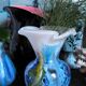 Vase glass paste of the glassmakers of Maure Vieil Mick and Bob Le Bleïs 80s