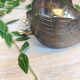 Vintage decorative metal swan
