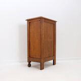 Meuble de chevet rustique / Petite armoire de rangement - 20e siècle