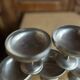Set of 5 vintage footed dessert bowls