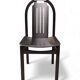 Set of 3 black Baumann chairs, Argos model.