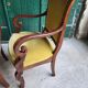 Pair of armchairs with mahogany restoration of the XlX th century