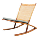 Rocking chair model 599 by Fredrik Kayser for Vatne Lenestolfabrikk