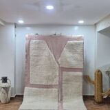 Handmade Berber wool rug 250x150 cm