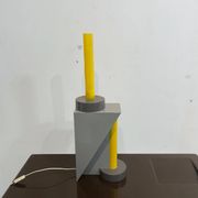 1980s table lamp, unidentified...