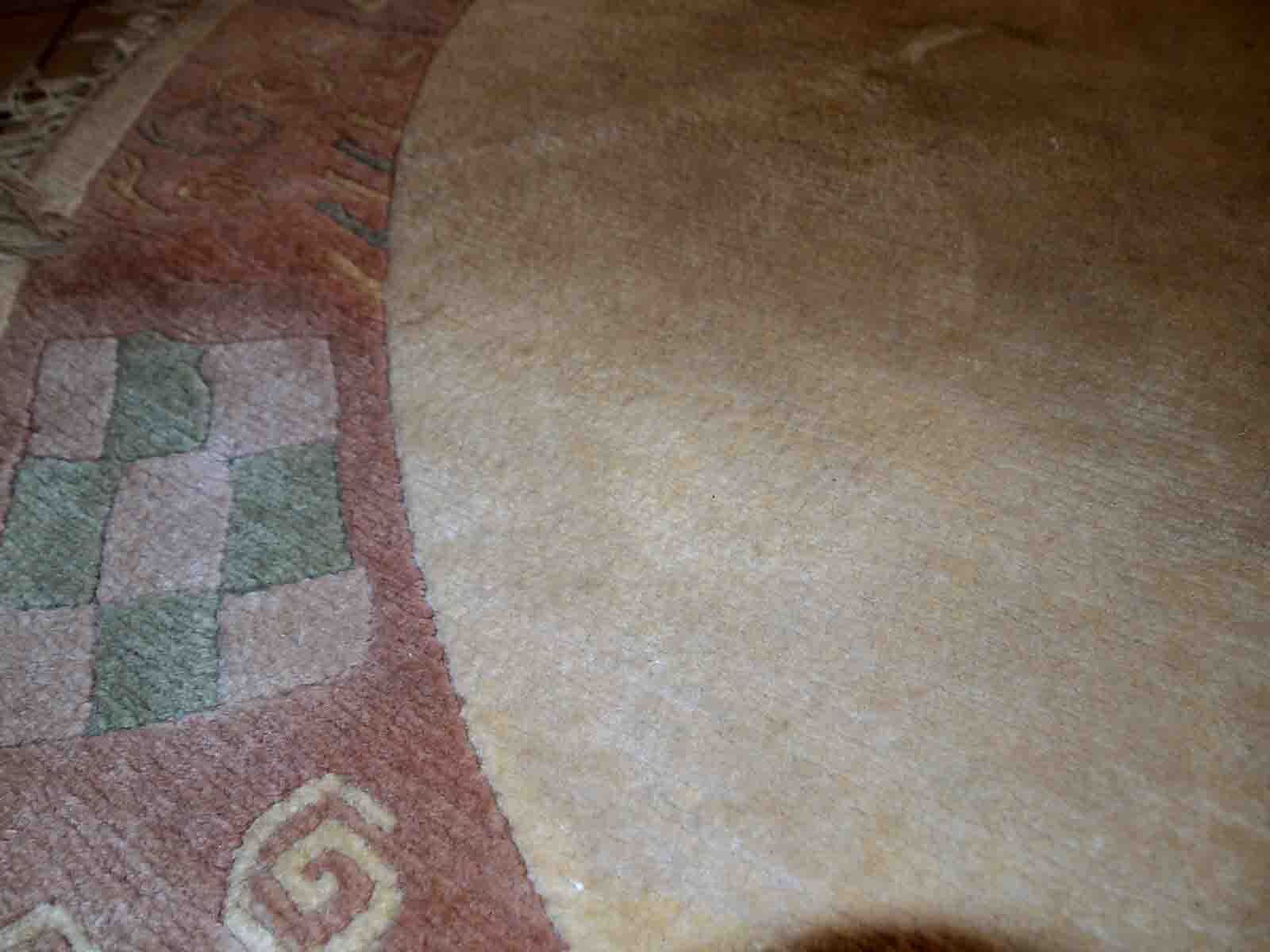 Vintage Tibetan Khaden handmade carpet 245cm 1970s, 1C746