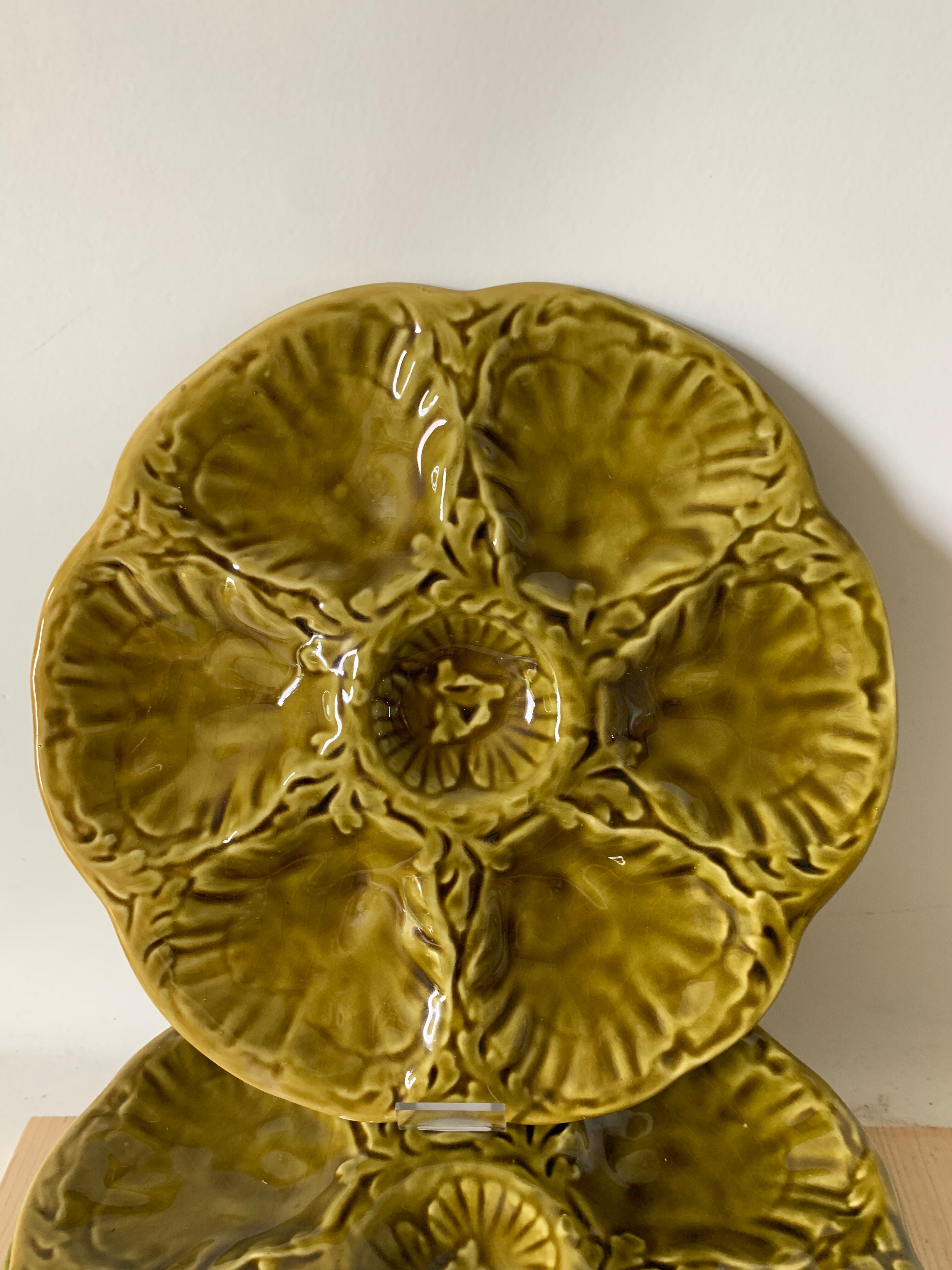 Oyster plates slurry Gien