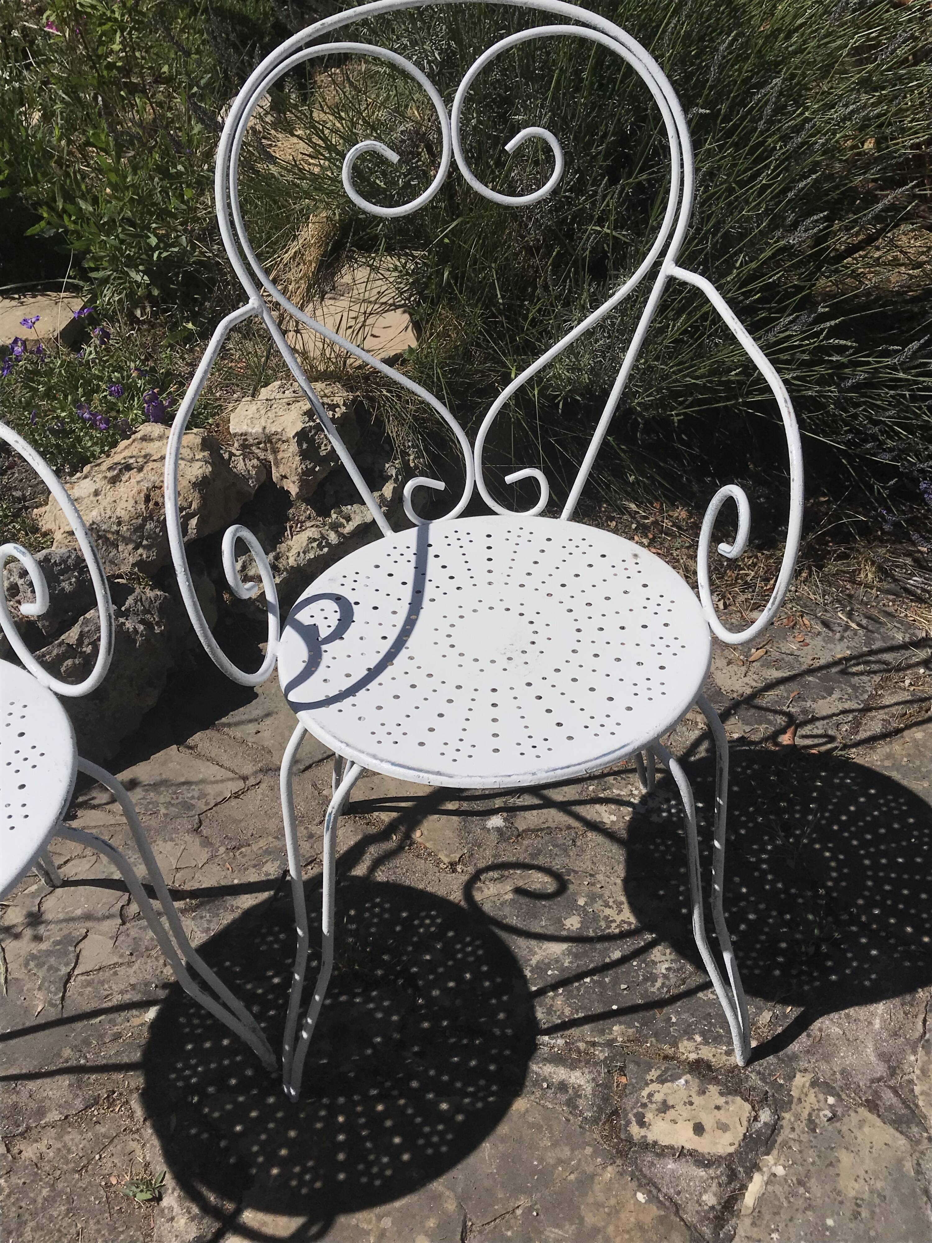 Vintage garden chairs