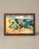 Mid-Century coloured enamelled ceramic tile art panel, Anduze