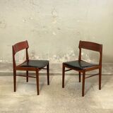 6 Scandinavian Scandinavian Scantic Mobelvaerk chairs