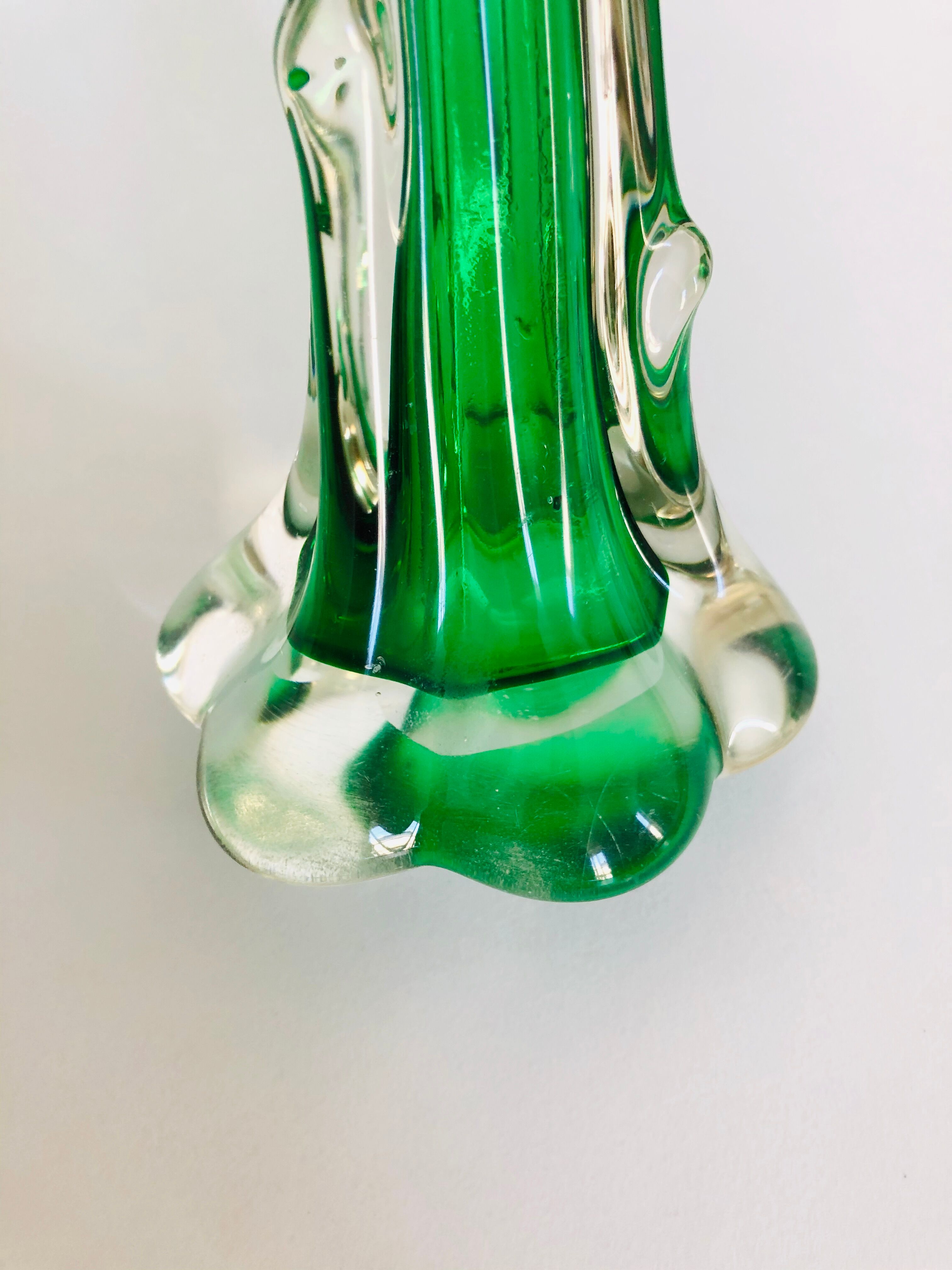 Murano glass vase