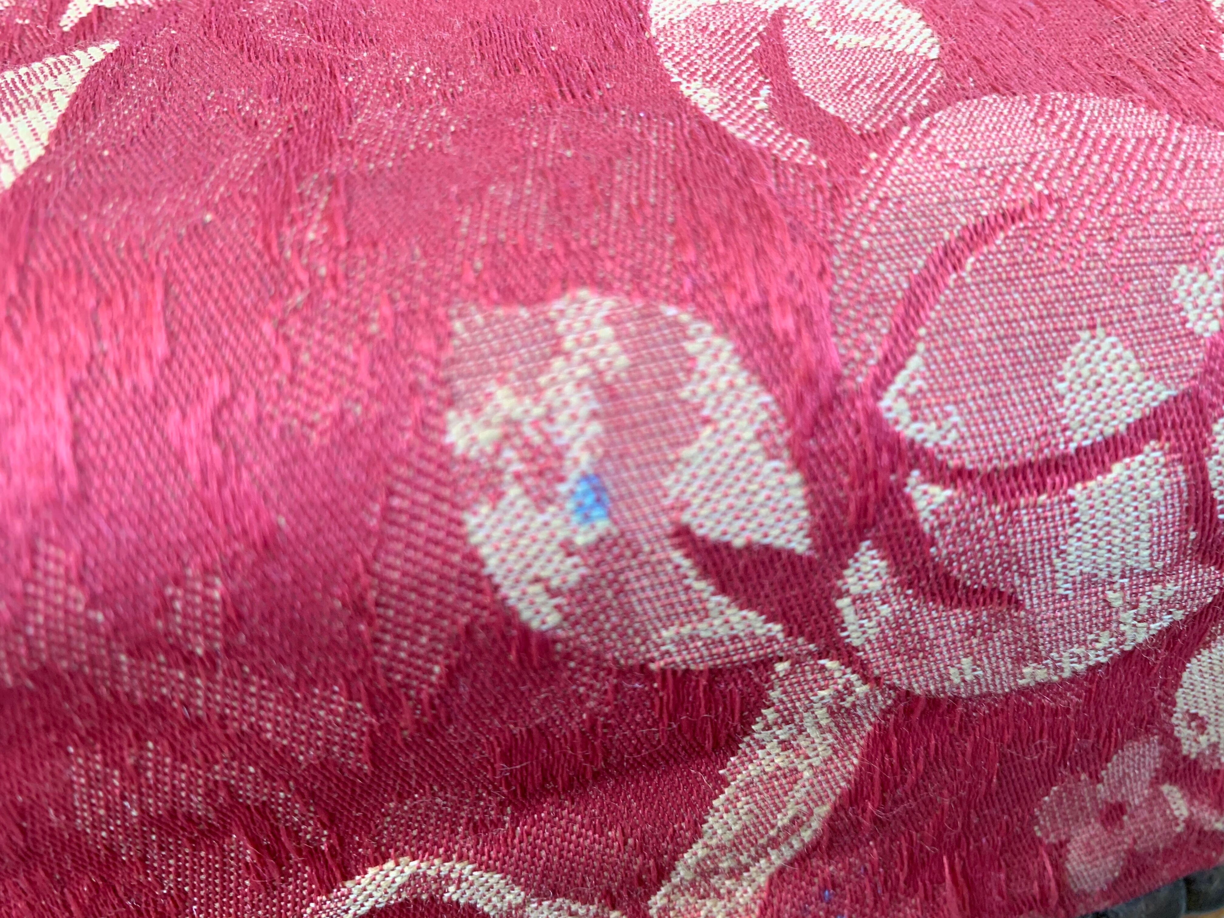 Pair of pink armchairs