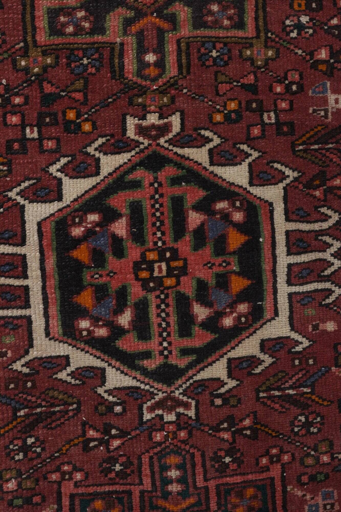 Tapis de couloir turc vintage