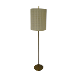 Lampadaire en métal coloré de laiton de cru
