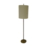 Lampadaire en métal coloré de laiton de cru