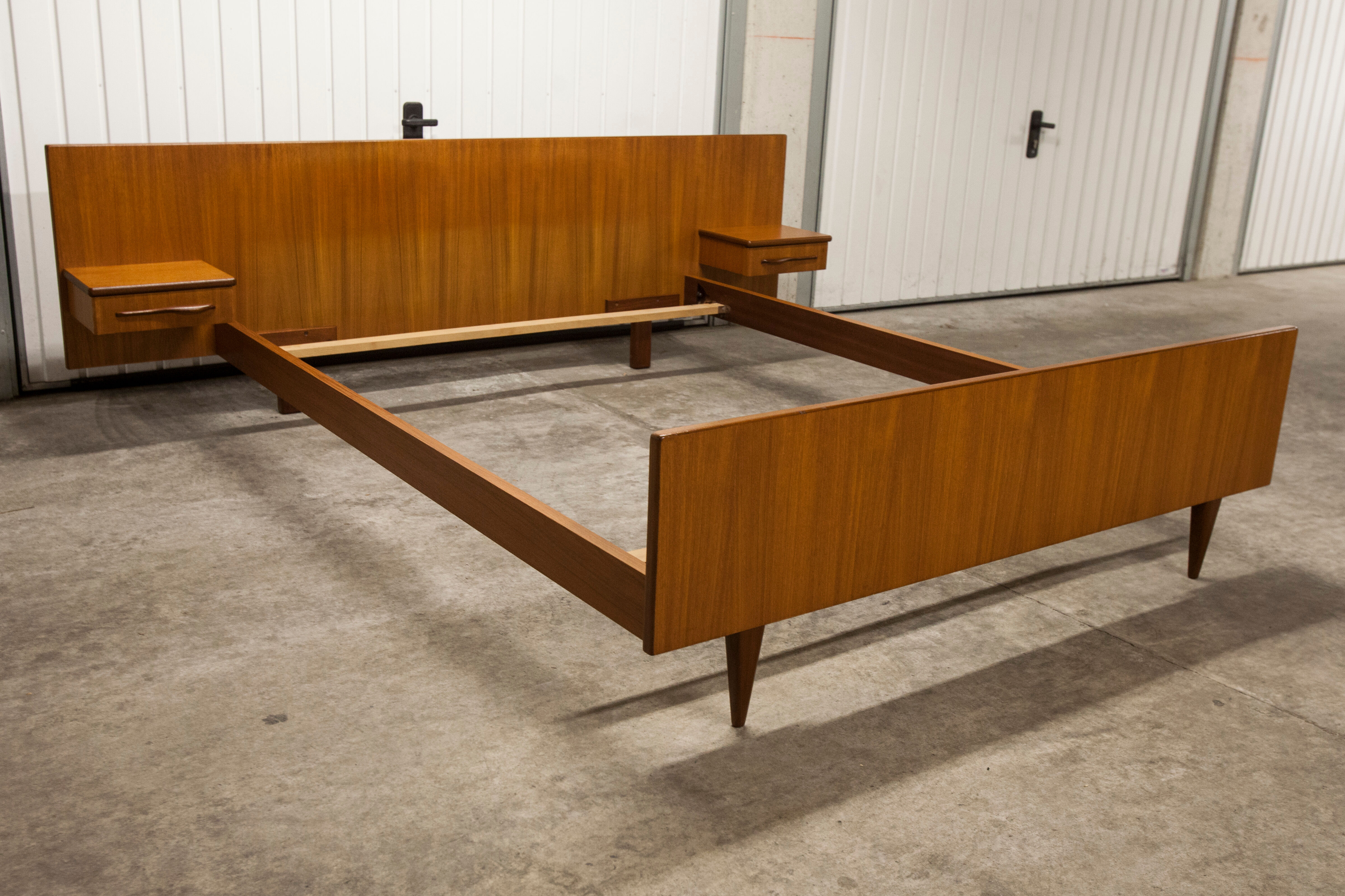 Scandinavian bed 1960 teak