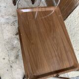 Vintage folding trolley serving cart