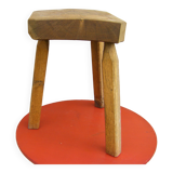 Rustic tripod stool "French craftsmanship"