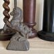 Metal lamp, fabric cable 2M, cotton shade