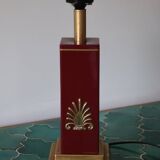 Unilux vintage red lamp base