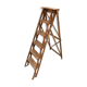 Painter 50s wooden stepladder