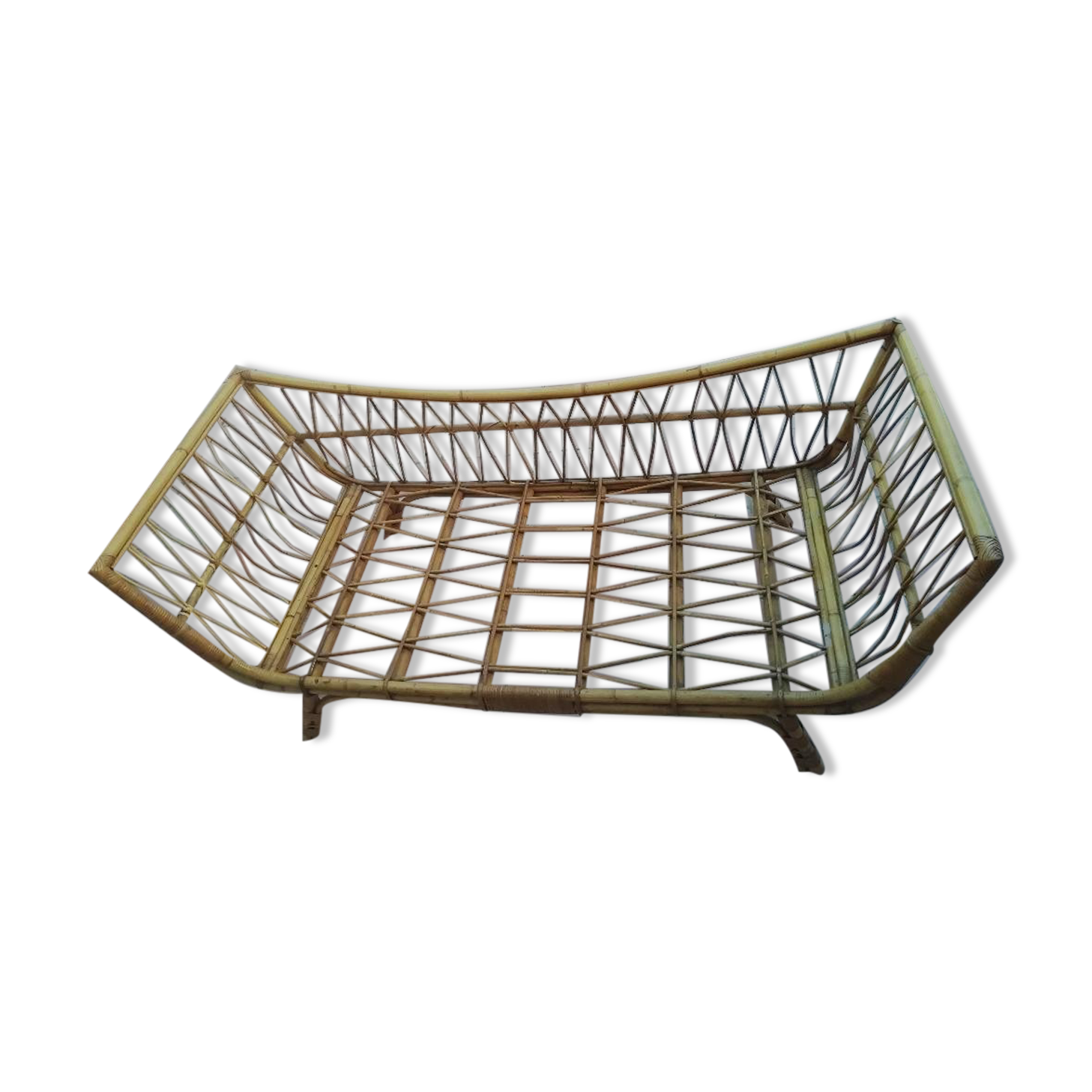 Bench basket 1950 of the Ateliers Cannois ROTINDART.