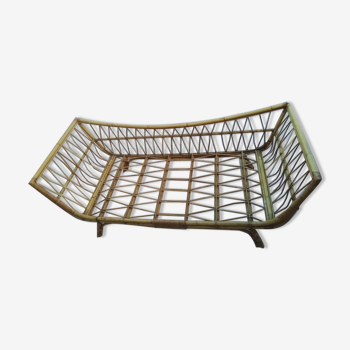 Bench basket 1950 of the Ateliers Cannois ROTINDART.