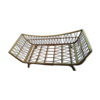 Bench basket 1950 of the Ateliers Cannois ROTINDART.