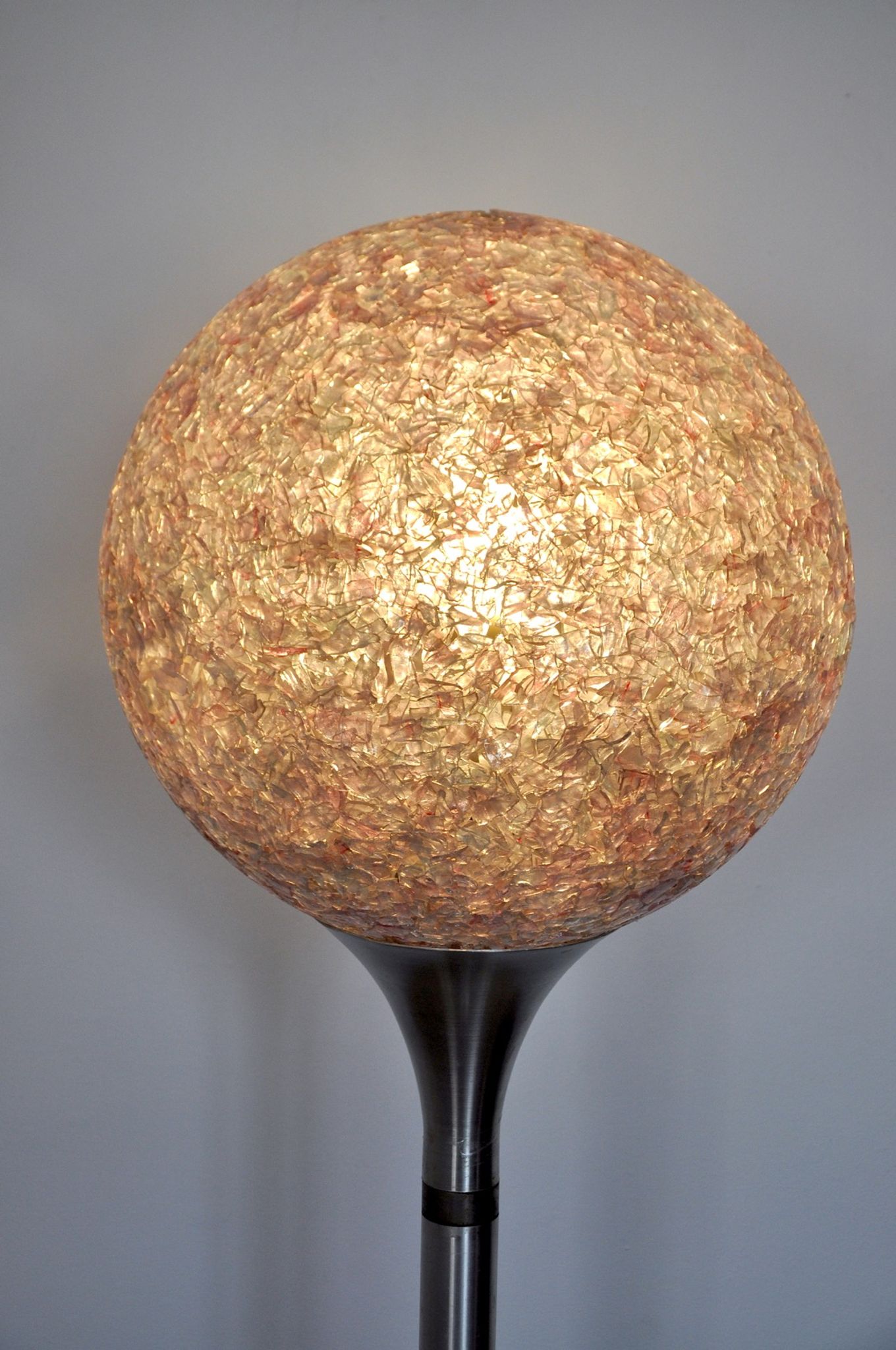 Spherical lamppost in Metcicrylate, Space age, 1970